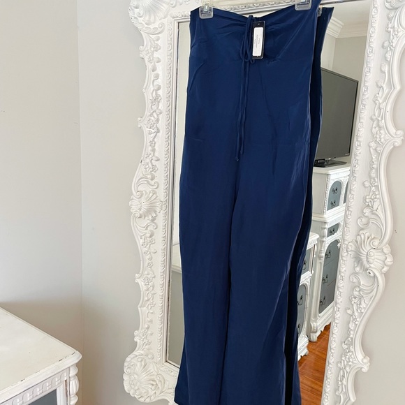 NWT Yumi Kim Blue Anthropologie NATALIE Dress Jumpsuit - Picture 5 of 16